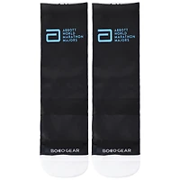 Unisex BOCO Gear Black Abbott World Marathon Majors Performance Crew Socks