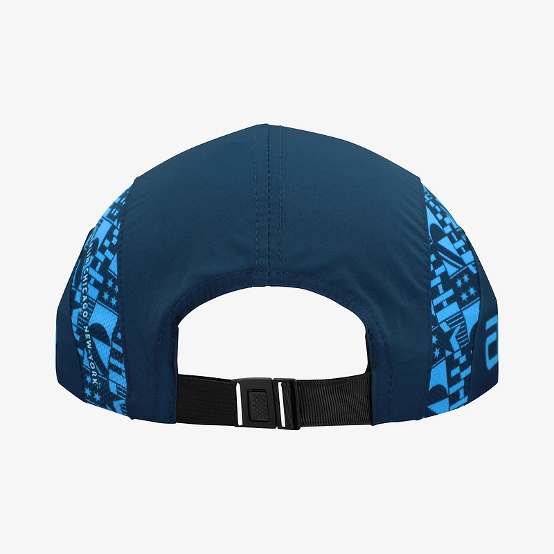 Unisex BOCO Gear Blue 2026 World Marathon Majors Six Star Pace Setter Adjustable Hat