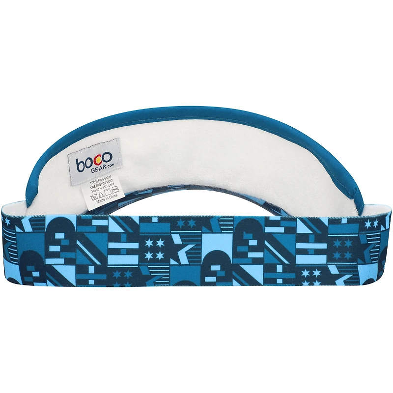 Unisex BOCO Gear White/Blue Abbott World Marathon Majors 360 Stretch Visor