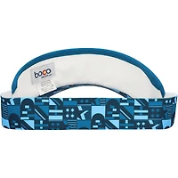 Unisex BOCO Gear White/Blue Abbott World Marathon Majors 360 Stretch Visor
