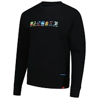 Unisex Sportiqe Black Abbott World Marathon Majors Biltmore French Terry Crewneck Sweatshirt