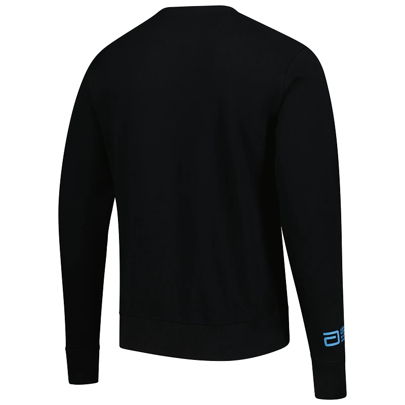 Sweat-shirt ras du cou unisexe Sportiqe noir Abbott World Marathon Majors Biltmore French Terry