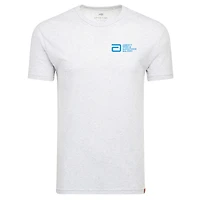 Unisex Sportiqe White Abbott World Marathon Majors Comfy Tri-Blend T-Shirt