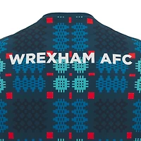 Men's Macron Blue Wrexham Warm-Up Top