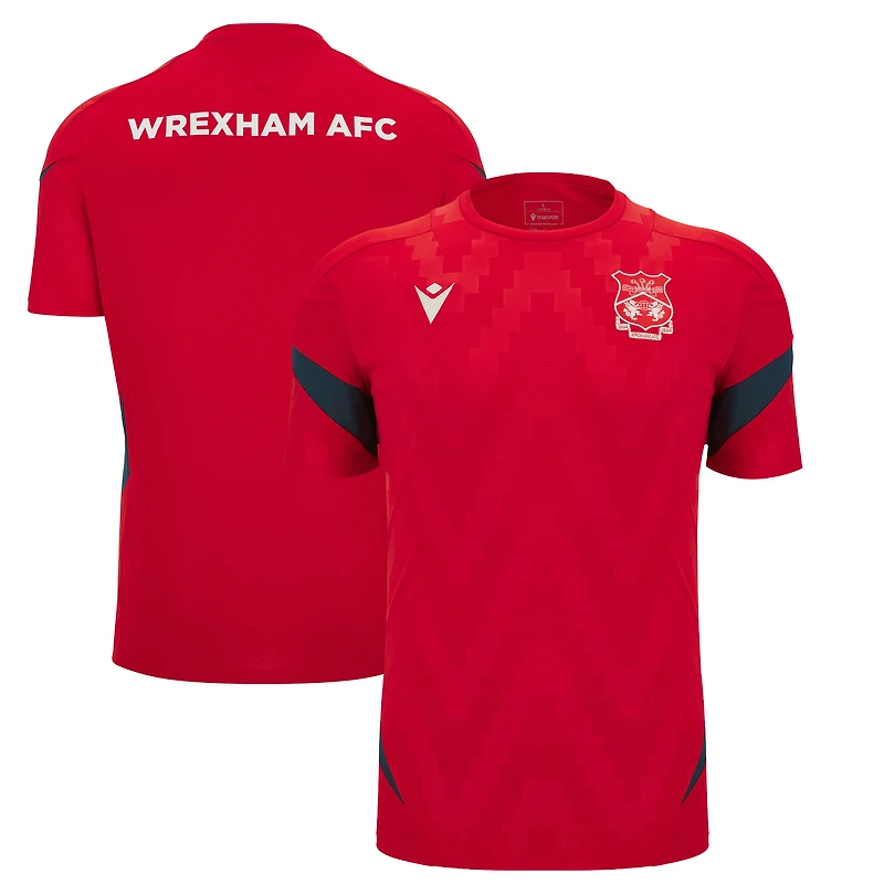 Haut d'entraînement rouge Wrexham pour homme