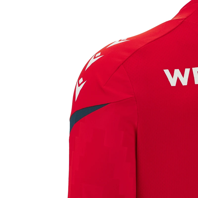 Haut d'entraînement rouge Wrexham pour homme