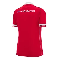 Maillot Réplique Domicile Macron Rouge Wrexham 2025/26 Femme