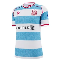 Maillot Macron blanc Wrexham 2025/26 troisième réplique pour femme