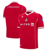 Youth Macron Red Wrexham 2025/26 Home Replica Jersey