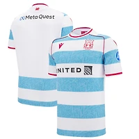Youth Macron White Wrexham 2025/26 Third Replica Jersey