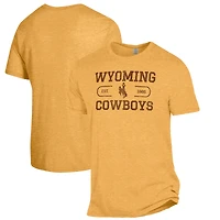 T-shirt The Keeper pour homme, couleur or chiné, des Cowboys du Wyoming
