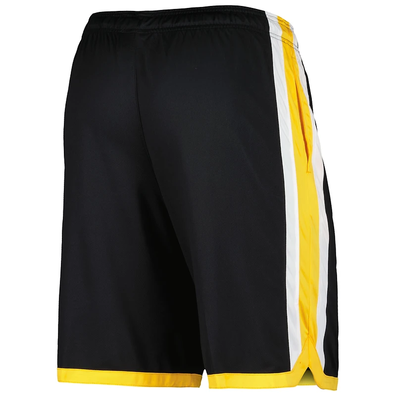 Short de basketball Champion noir Wyoming Cowboys pour hommes