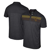 Polo Langmore Colosseum noir Wyoming Cowboys pour hommes