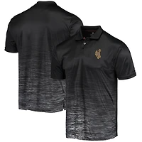 Polo Colosseum noir Wyoming Cowboys Marshall pour homme