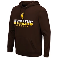 Sweat à capuche Colosseum Brown Wyoming Cowboys Lantern pour homme