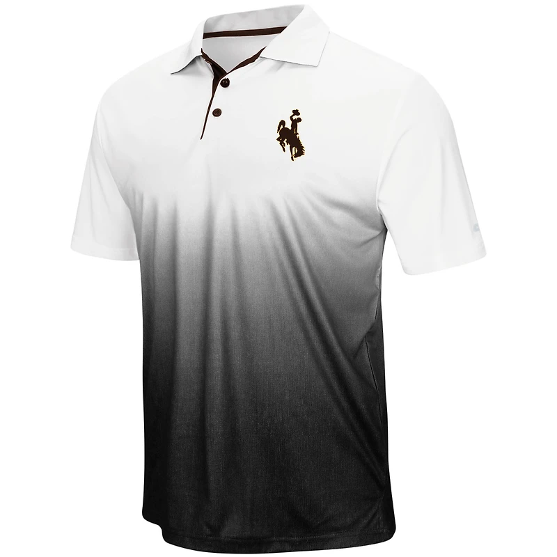 Polo Colosseum Gray Wyoming Cowboys Magic Team Logo pour homme