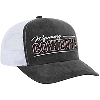 Unisex Colosseum  Gray Wyoming Cowboys Billy 2400 Adjustable Trucker Hat