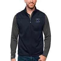 Gilet de golf zippé Xavier Musketeers Links pour homme, bleu marine Antigua