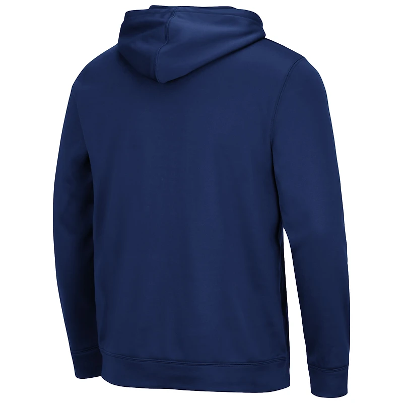 Sweat à capuche homme Colosseum Navy Xavier Musketeers Lantern