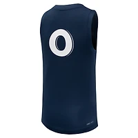 Maillot de basket-ball réplique l'équipe Xavier Musketeers Nike #0 bleu marine pour jeune