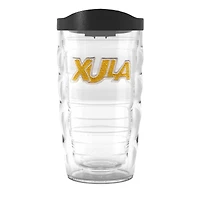 Ruée vers l'or de l'Université Tervis Xavier de Louisiane 10oz. Gobelet ondulé emblème