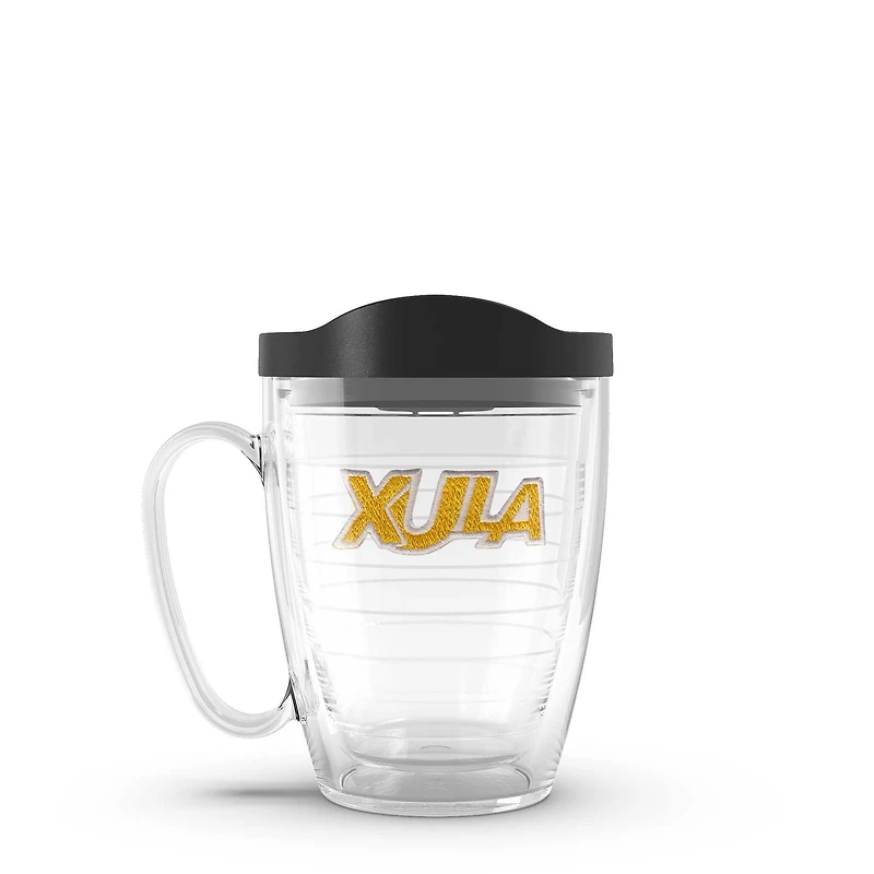 Ruée vers l'or de l'Université Tervis Xavier de Louisiane 16oz. Gobelet classique emblème