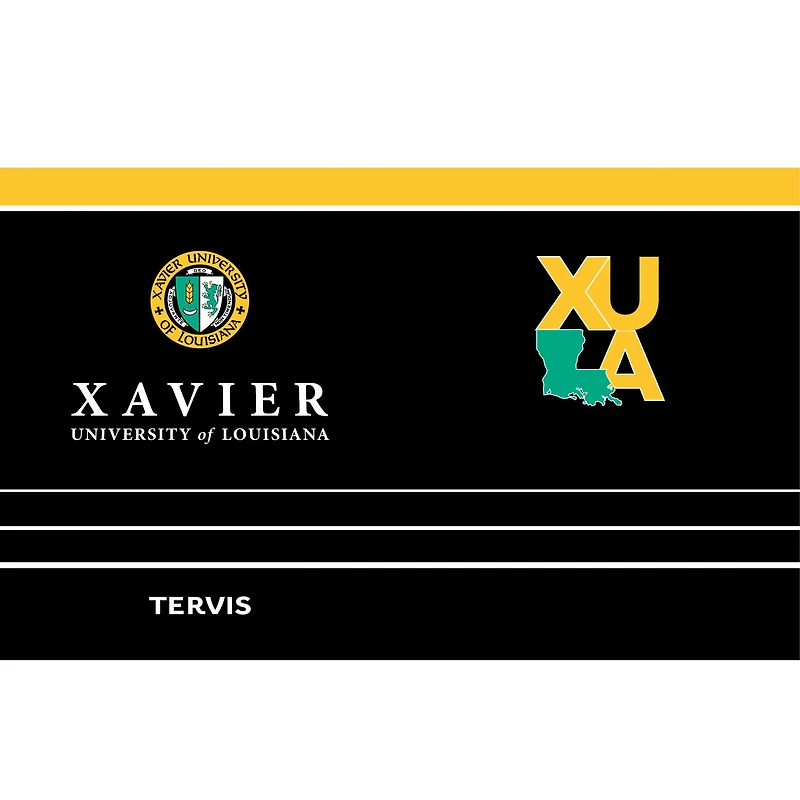 Tervis Xavier Université de Louisiane Ruée vers l'or 20oz. Gobelet en acier inoxydable MVP