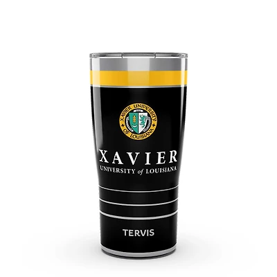 Tervis Xavier Université de Louisiane Ruée vers l'or 20oz. Gobelet en acier inoxydable MVP