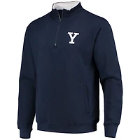 Veste Colosseum Navy Yale Bulldogs Tortugas Logo Quarter-Zip pour homme