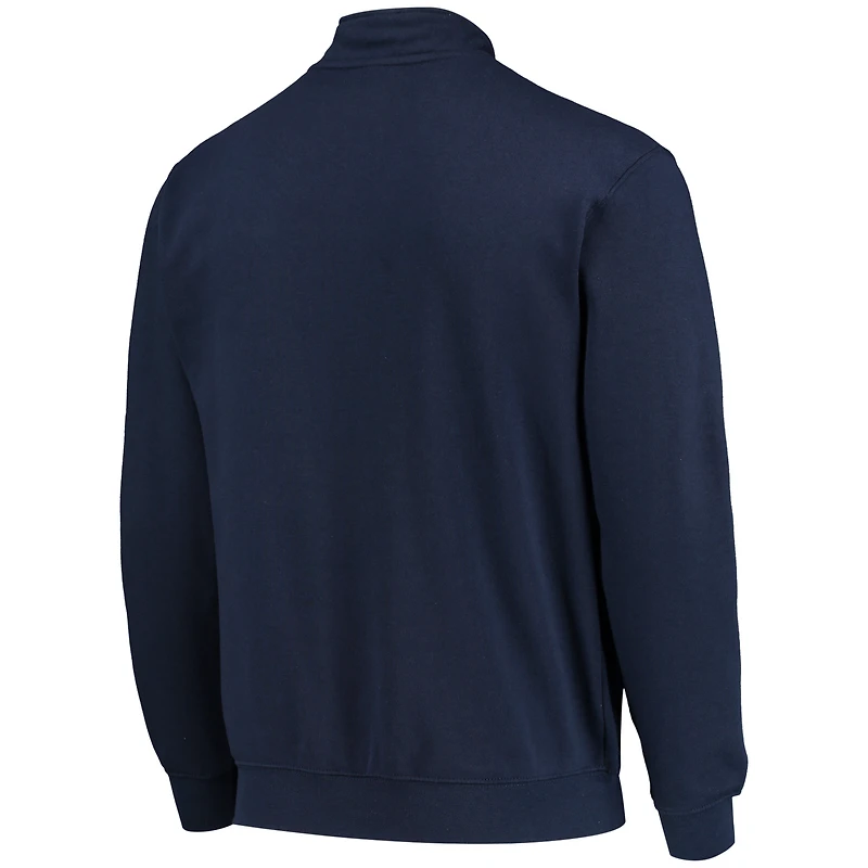 Veste Colosseum Navy Yale Bulldogs Tortugas Logo Quarter-Zip pour homme