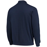 Veste Colosseum Navy Yale Bulldogs Tortugas Logo Quarter-Zip pour homme