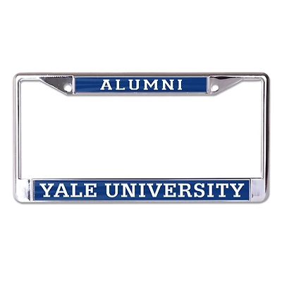 Cadre de plaque d'immatriculation WinCraft Yale Bulldogs S/L Alumni