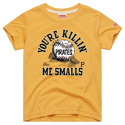 Youth Homage Gold Pittsburgh Pirates x The Sandlot Tri-Blend T-Shirt
