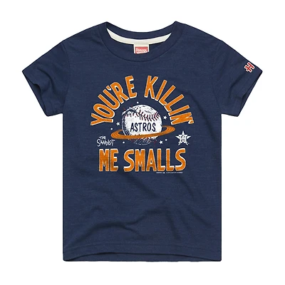 T-shirt Youth Homage Navy Houston Astros x The Sandlot Tri-Blend