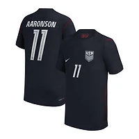 Youth Nike Brenden Aaronson Blue USMNT 2026/27 Away Match Authentic Jersey