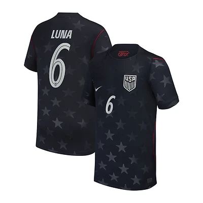 Maillot réplique Nike Diego Luna bleu USMNT extérieur 2026/27 pour jeunes