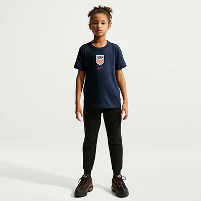 T-shirt Nike bleu marine pour jeunes avec écusson de l'équipe nationale américaine