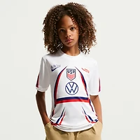 Youth Nike White USMNT x VAA 2026 Dri-FIT Pre-Match Top