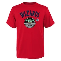 T-shirt rouge pour jeunes Washington Wizards Star Wars The Child