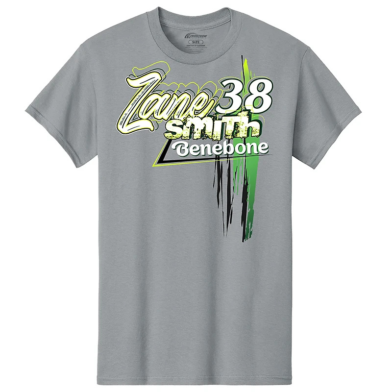 T-shirt homme Front Row Motorsports Graphite Zane Smith Benebone Car