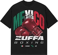 T-shirt noir Zuffa Boxing Mexique pour homme
