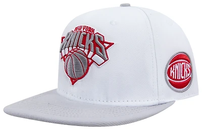 Pro Standard Knicks WC Crackle Wool Snapback Hat - Adult