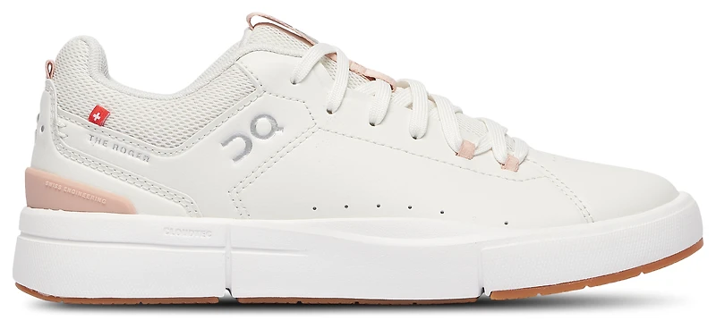 On Girls The Roger - Girls' Grade School Shoes Ivory/Roseship