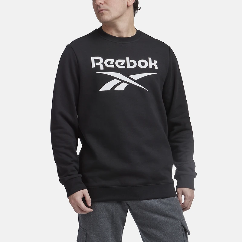 Reebok Identity Big Logo Fleece Crew - Men's