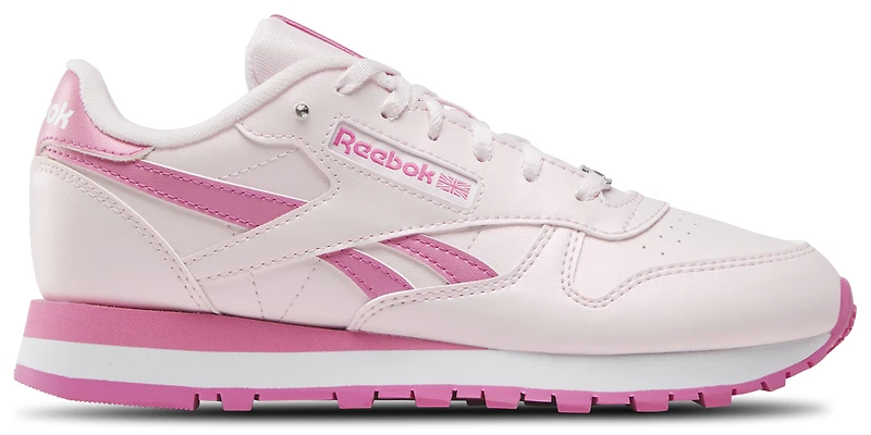 Reebok Girls Classic Leather - Girls' Grade School Shoes Frostedberry/True Pink/White