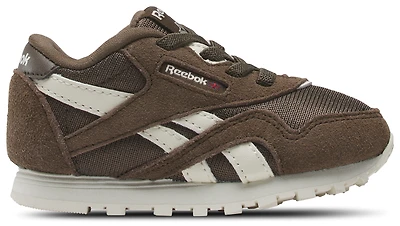 Reebok Boys CL Nylon - Boys' Toddler Shoes Utility Brown/Alabaster