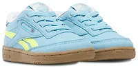 Reebok Girls Club C Revenge - Girls' Toddler Shoes Solar Acid Yellow/Digital Blue/Gum