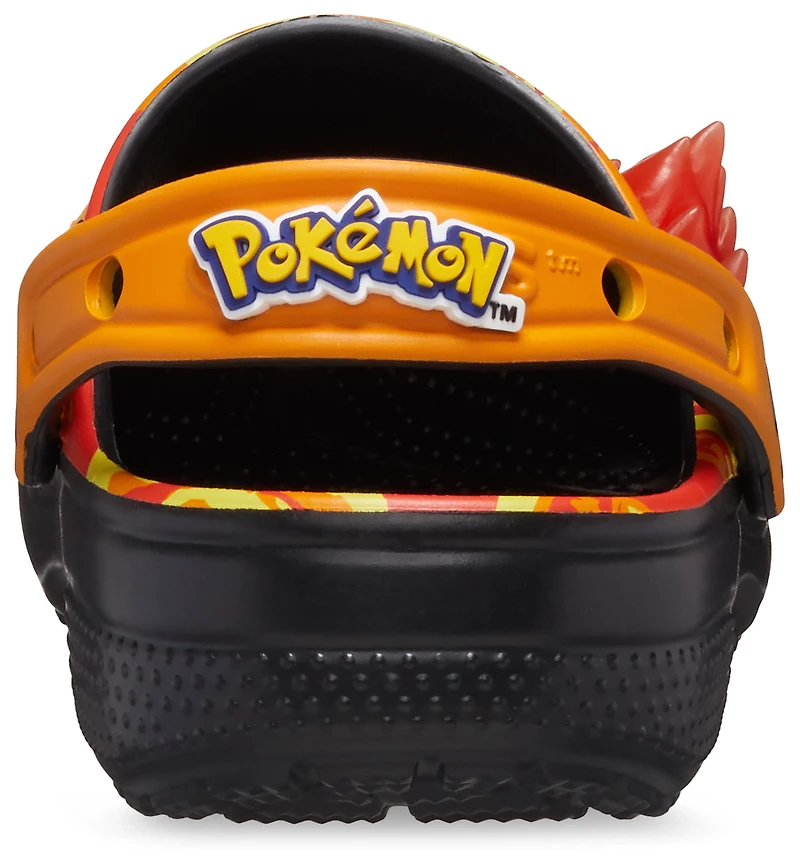 Crocs Boys Pokémon Charizard Classic Clogs - Boys' Grade School Shoes Black/Orange