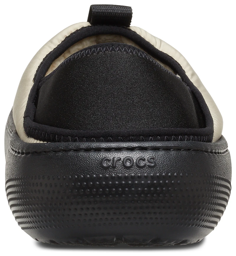 Crocs Boys Classic Puff Moc - Boys' Grade School Shoes Tan/Black