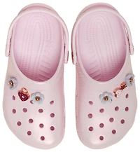Crocs Girls Classic Iridescent Charm Clogs